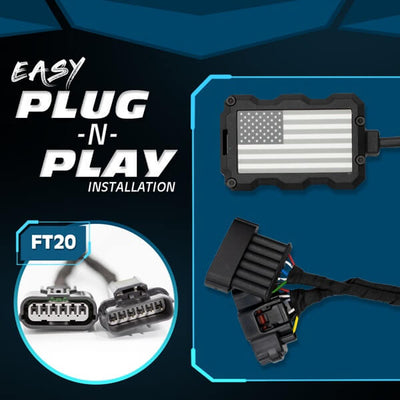 FT20 Fukin Tuned is specialized for your car's gas pedal sensor socket; because of that every model can have different socket type, but the effect is the same