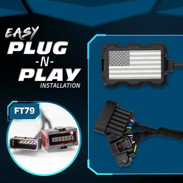 FT79 Fukin Tuned is specialized for your car's gas pedal sensor socket; because of that every model can have different socket type, but the effect is the same